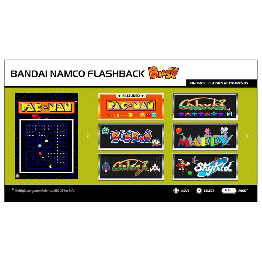 Amazon.com: Bandai Namco Flashback Blast! comes with an HDMI